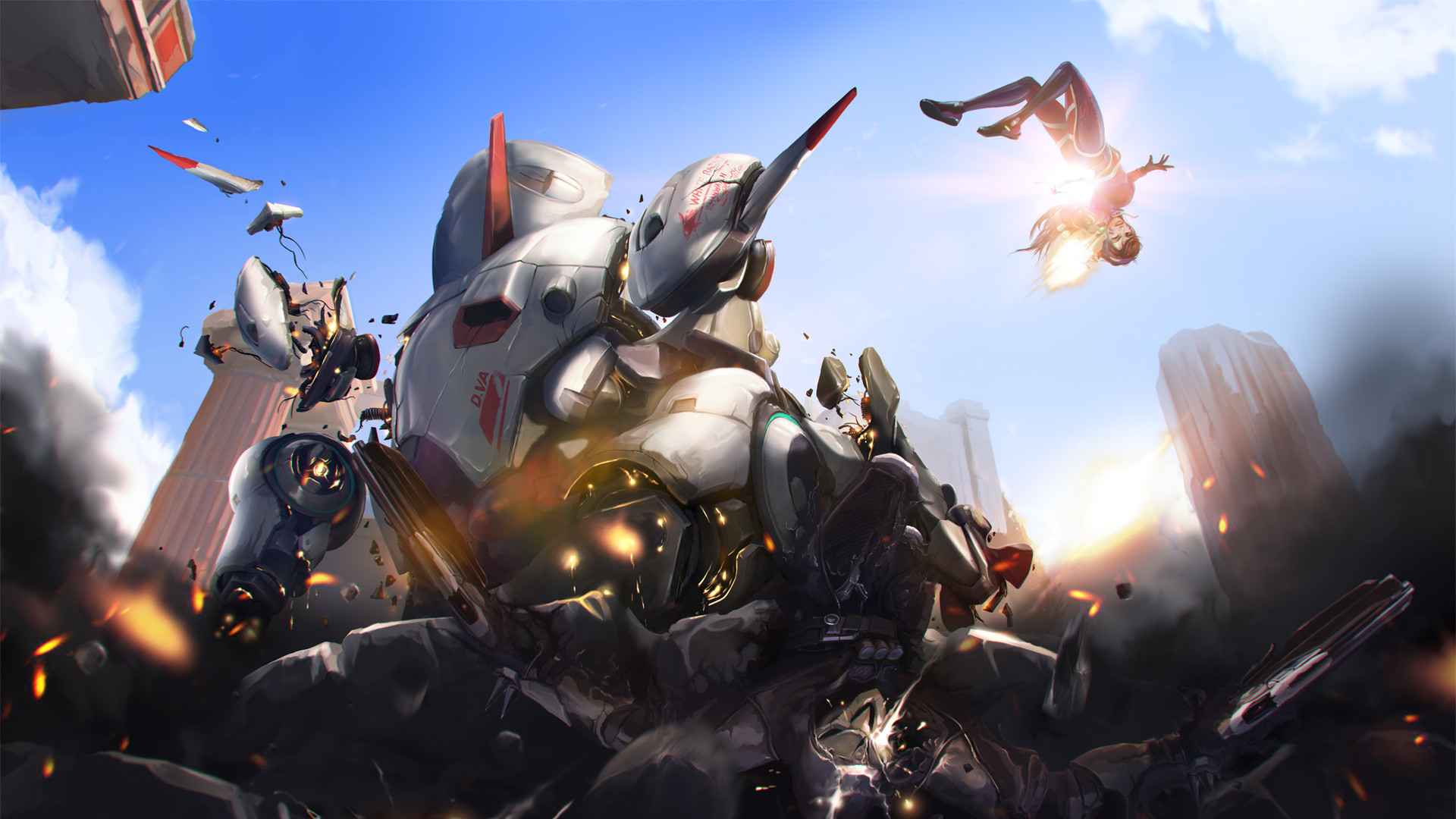 overwatch playstation wallpaper playstation universe