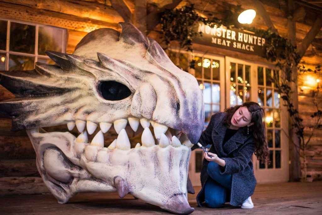 Take a look at how Monster Hunter