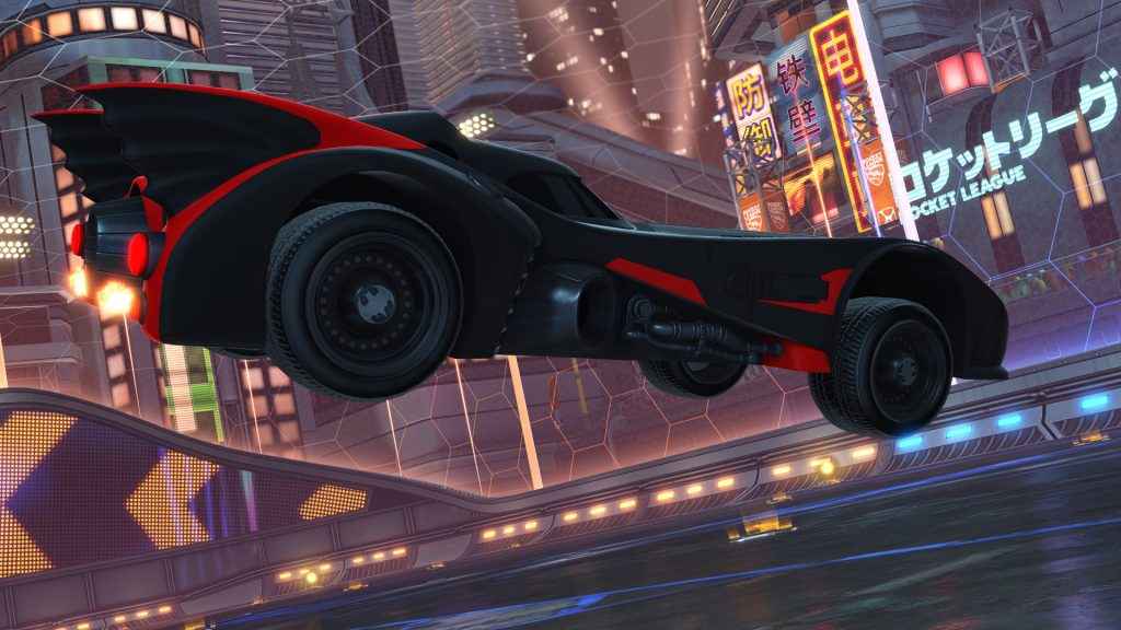 Rocket League Batmobile Dlc Incoming Dc Universe Crossover Detailed Playstation Universe