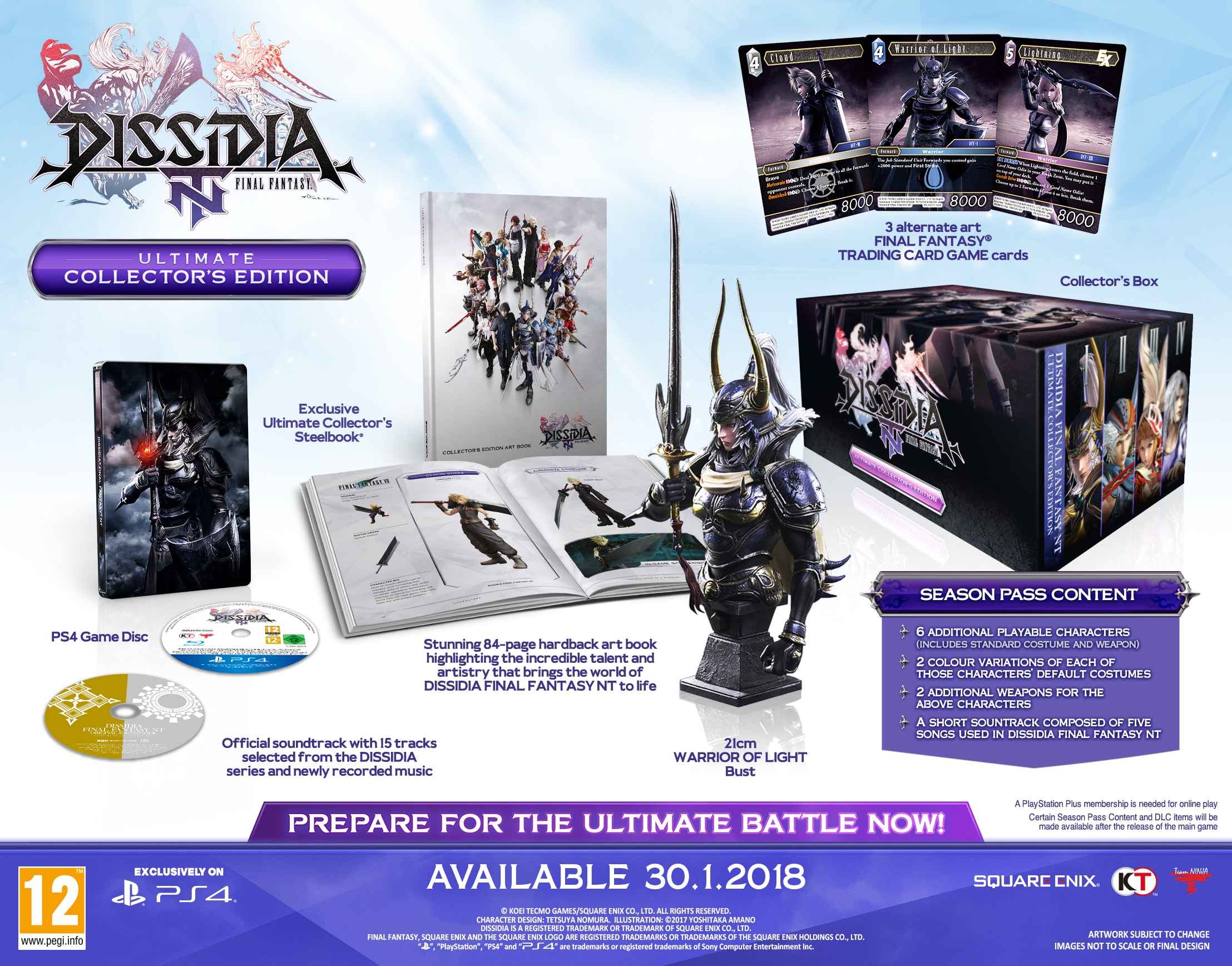 dissidia ps4 collector's edition