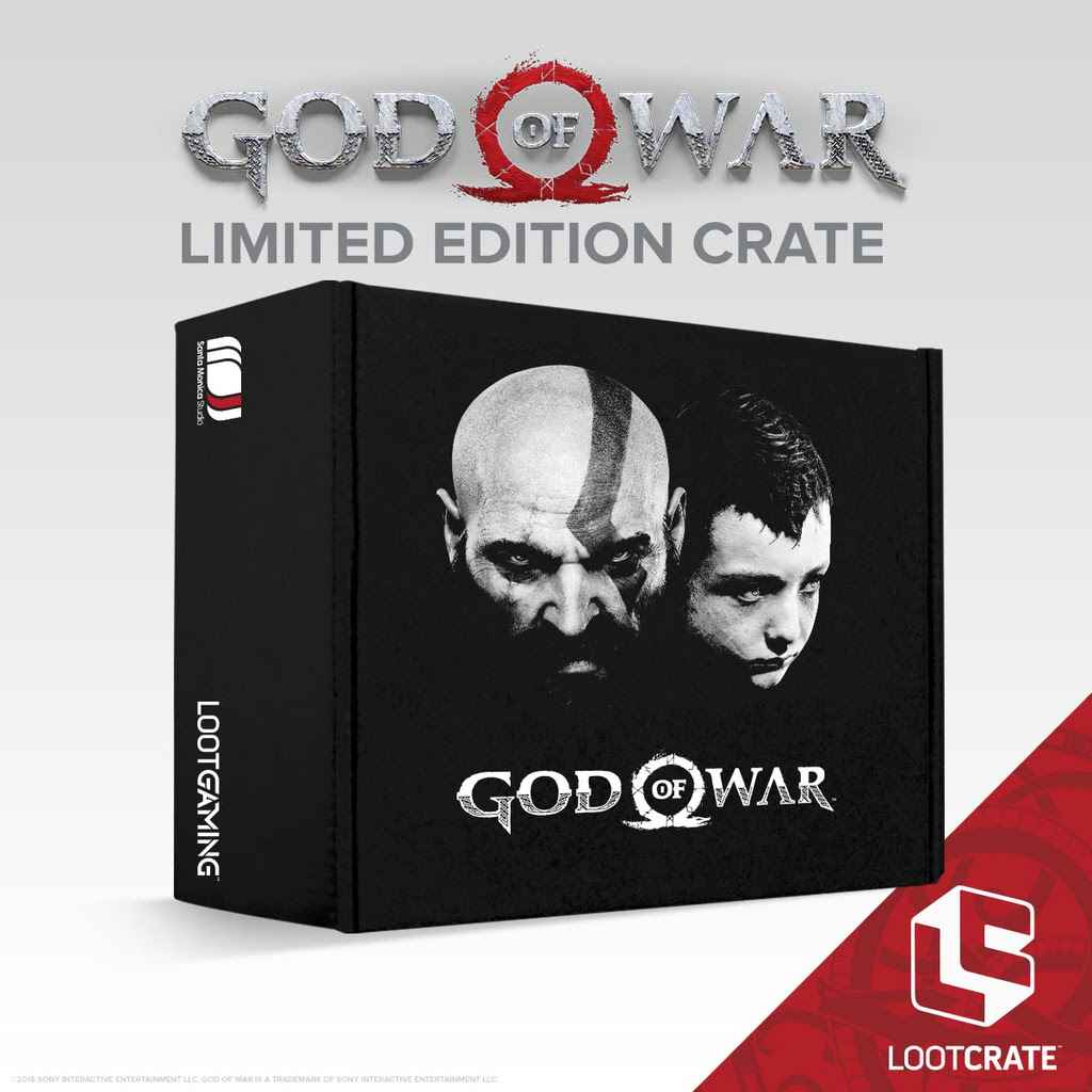 god of war loot crate