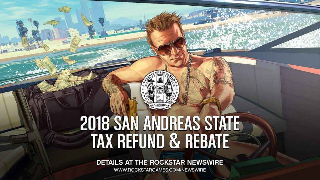 Tax Refunds in Grand Theft Auto Online Announced