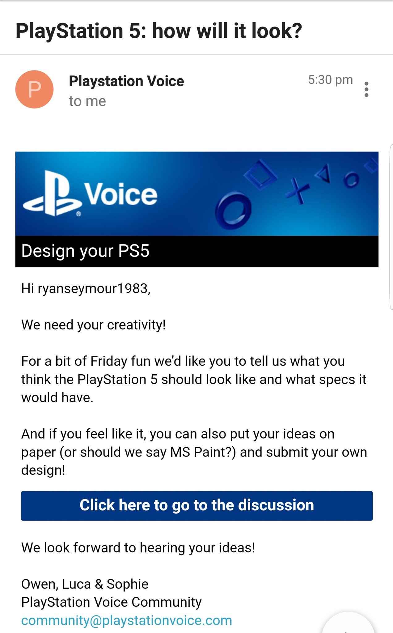 ps5 survey