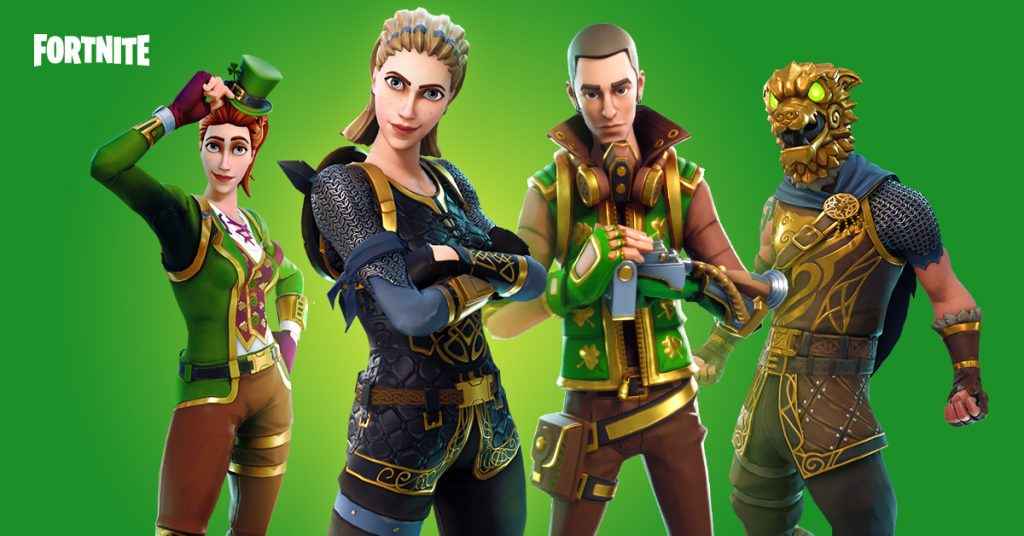 fortnite battle royale irish skins