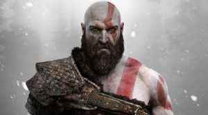 kratos looking angry