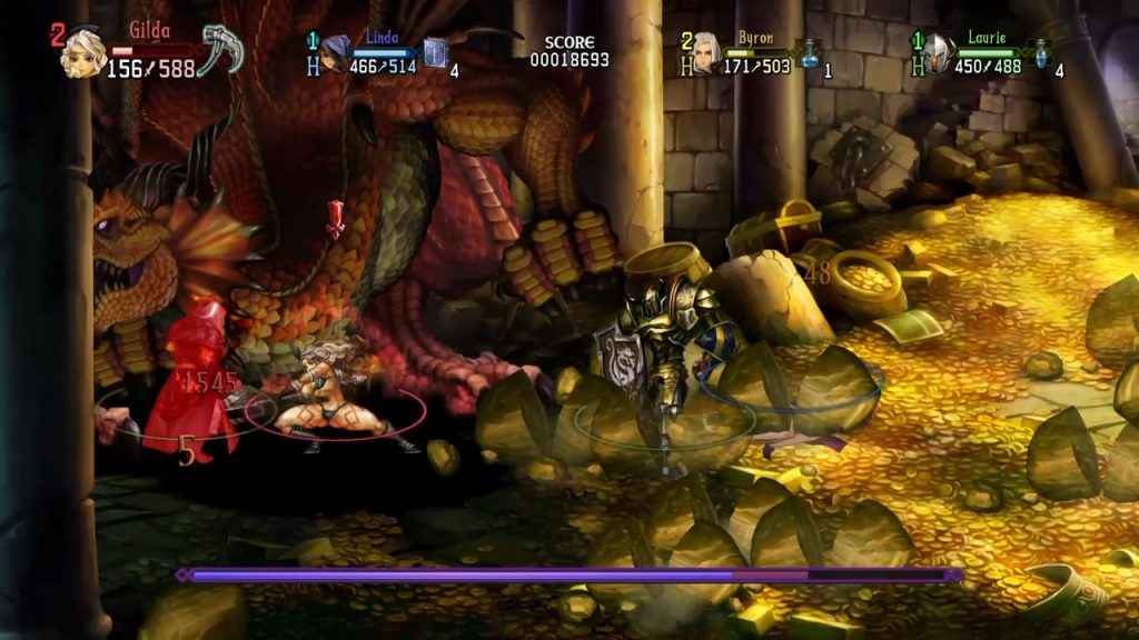 Dragon's Crown Pro gold