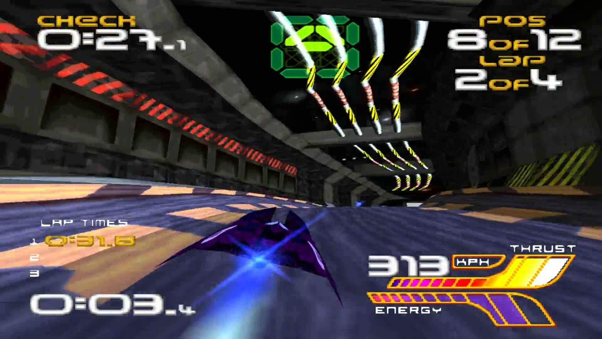 playstation classic wipeout 2097