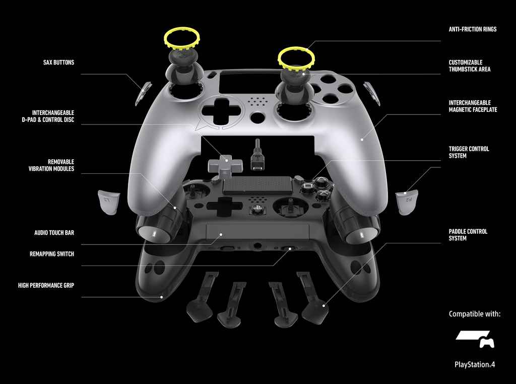 Scuf Vantage Launches As The Ps4 Controller For Competitive Players Playstation Universe