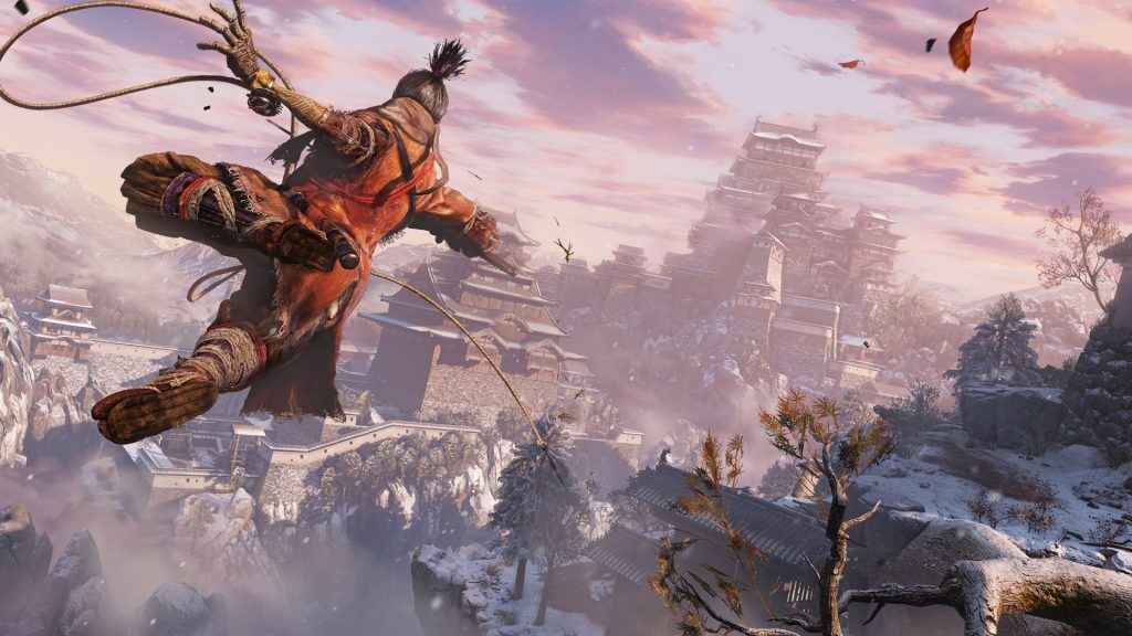 Swift traversal and stealth play a crucial role in Sekiro: Shadows Die Twice