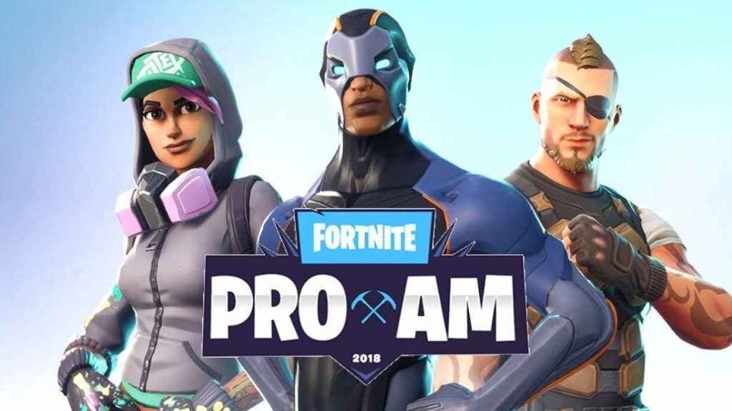 fortnite pro am logo