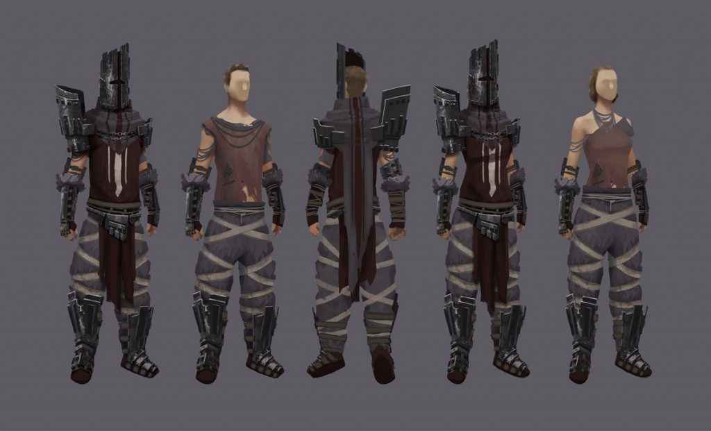 Some of the new gear included in the upcoming Absolver Expansion