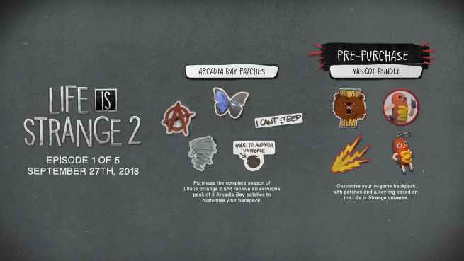 Life is Strange 2 teaser
