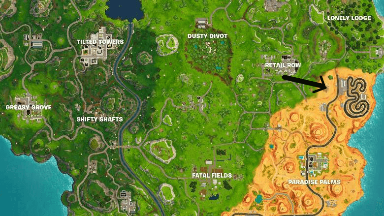 fortnite secret battle star location