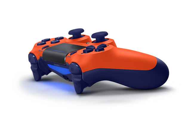 ps4 controller light is orange
