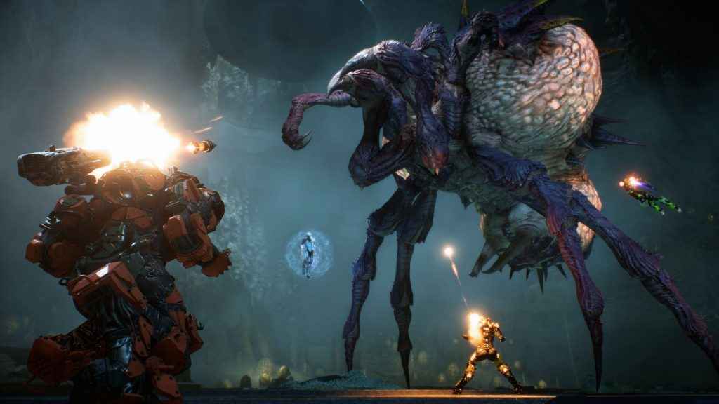 One of Anthem's alien monstrosities