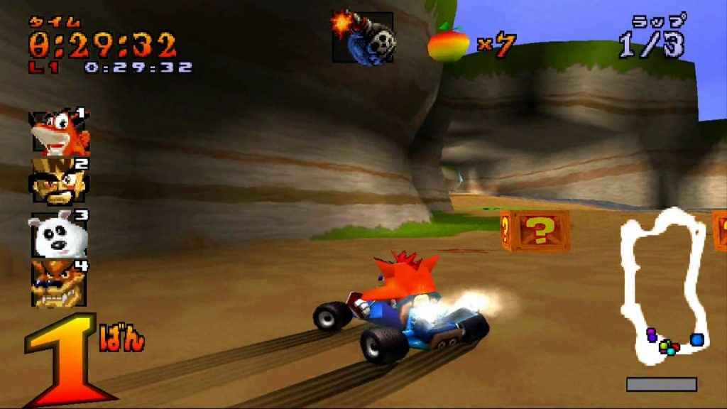 Image result for crash bandicoot racing ps4