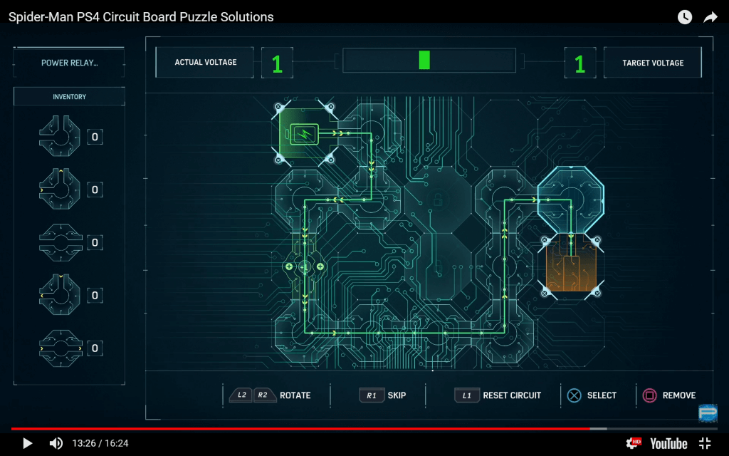 spider-man circuit board 12