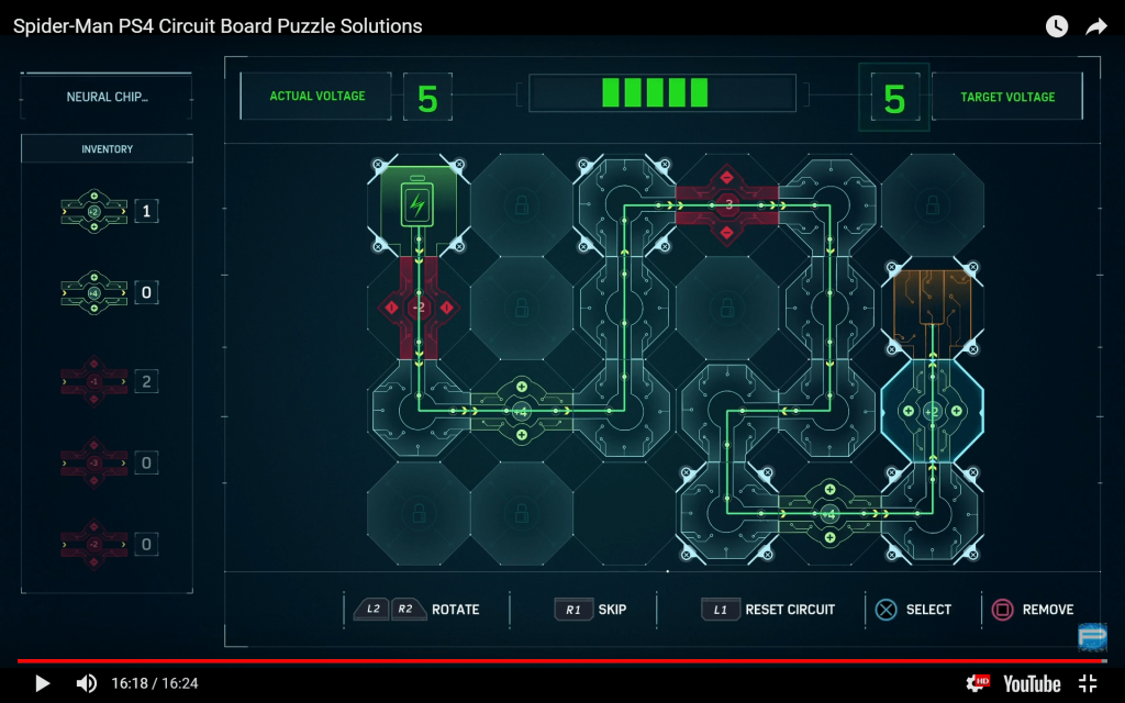 spider-man circuit board 14