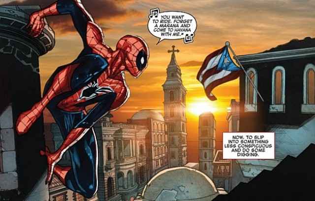 spider-man marvel cuba