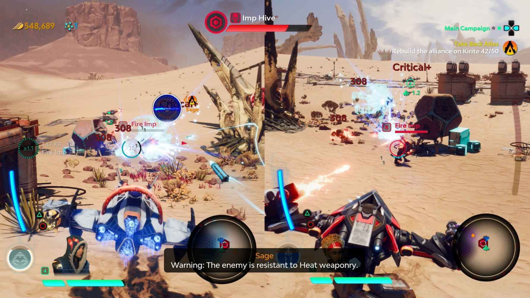 Starlink Battle For Atlus Review - CO-OP is also available in the game