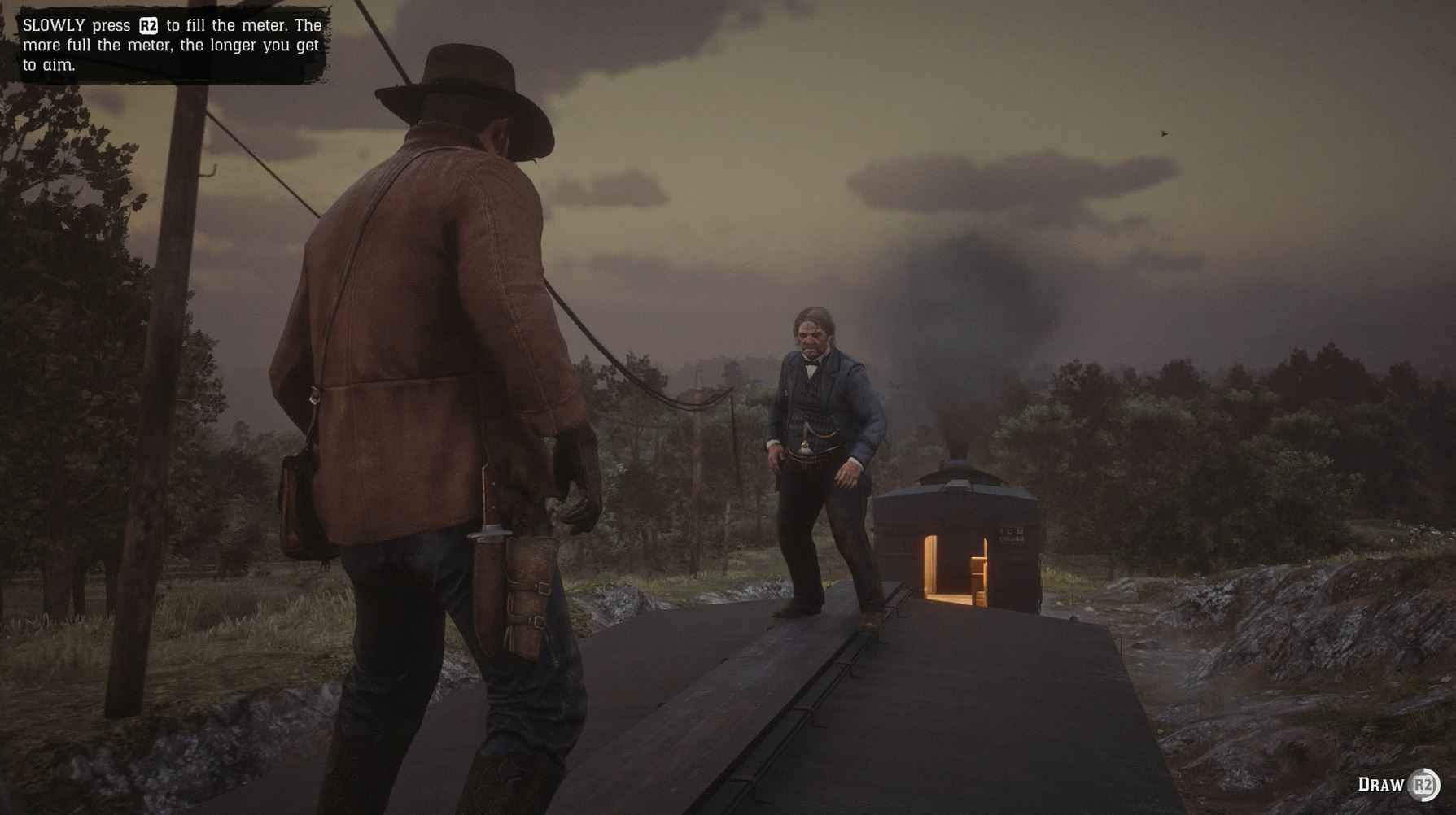 In Red Dead Redemption 2 Dueling is a prominent mechanic.