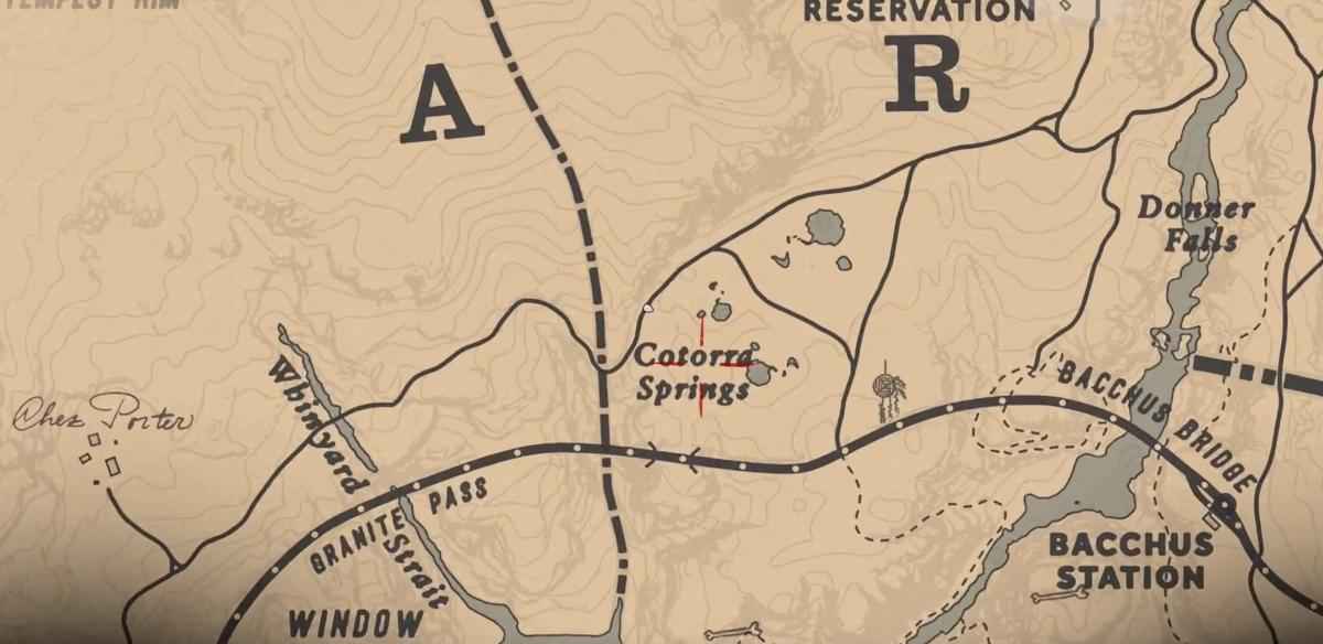 Red Dead Redemption 2 location treasure maps online 