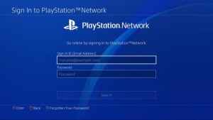 how to reset playstation network password without email