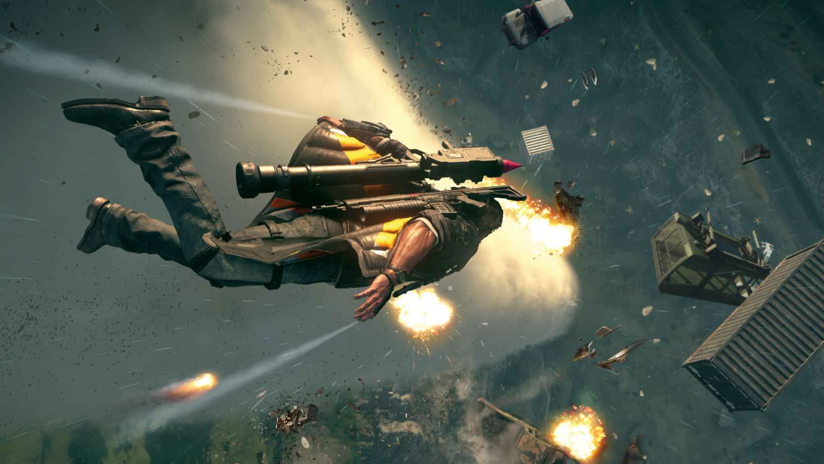 Just Cause 4 - The Tornado is one of the weather effects.