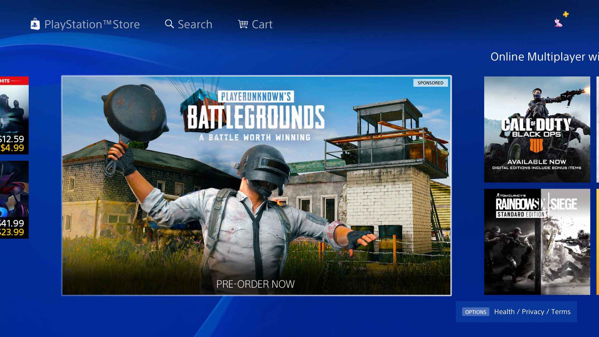 pubg ps4 store price