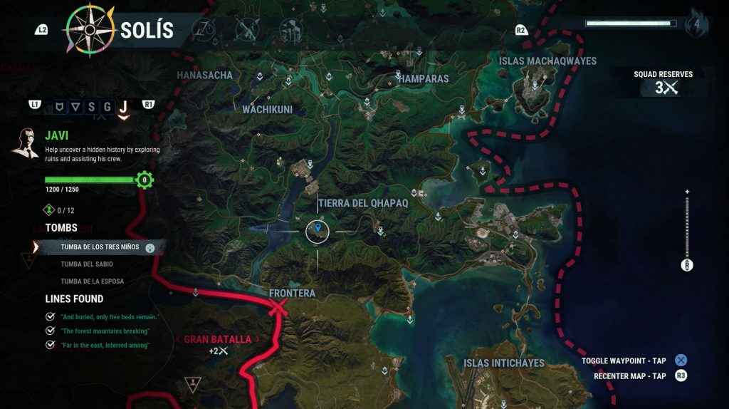 Just Cause 4 Tomb Locations Javi Side Quests PlayStation Universe