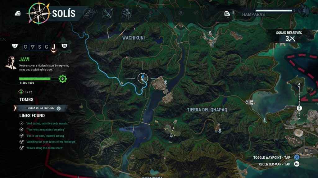 Just Cause 4 Tomb Locations Javi Side Quests PlayStation Universe