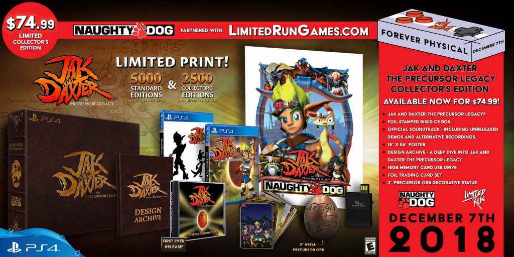 jak and daxter collector's edition