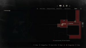 Resident Evil 2 Remake Inventory Pouch 5 Workroom Map
