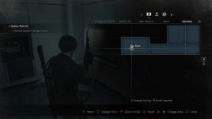 Resident Evil 2 Remake Raccoon Bobble Head 12 Cafeteria Map