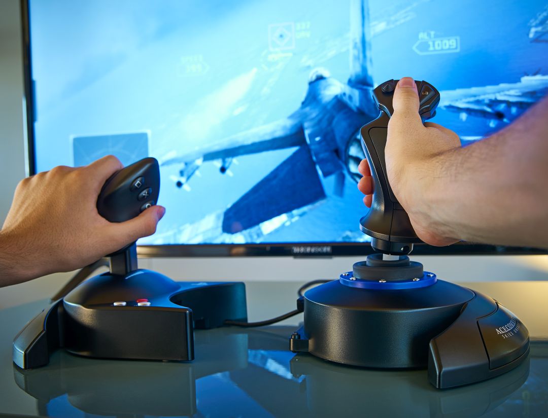 PS5 Ace Combat 7 Skies Unknown Flight Stick for PlayStation®4