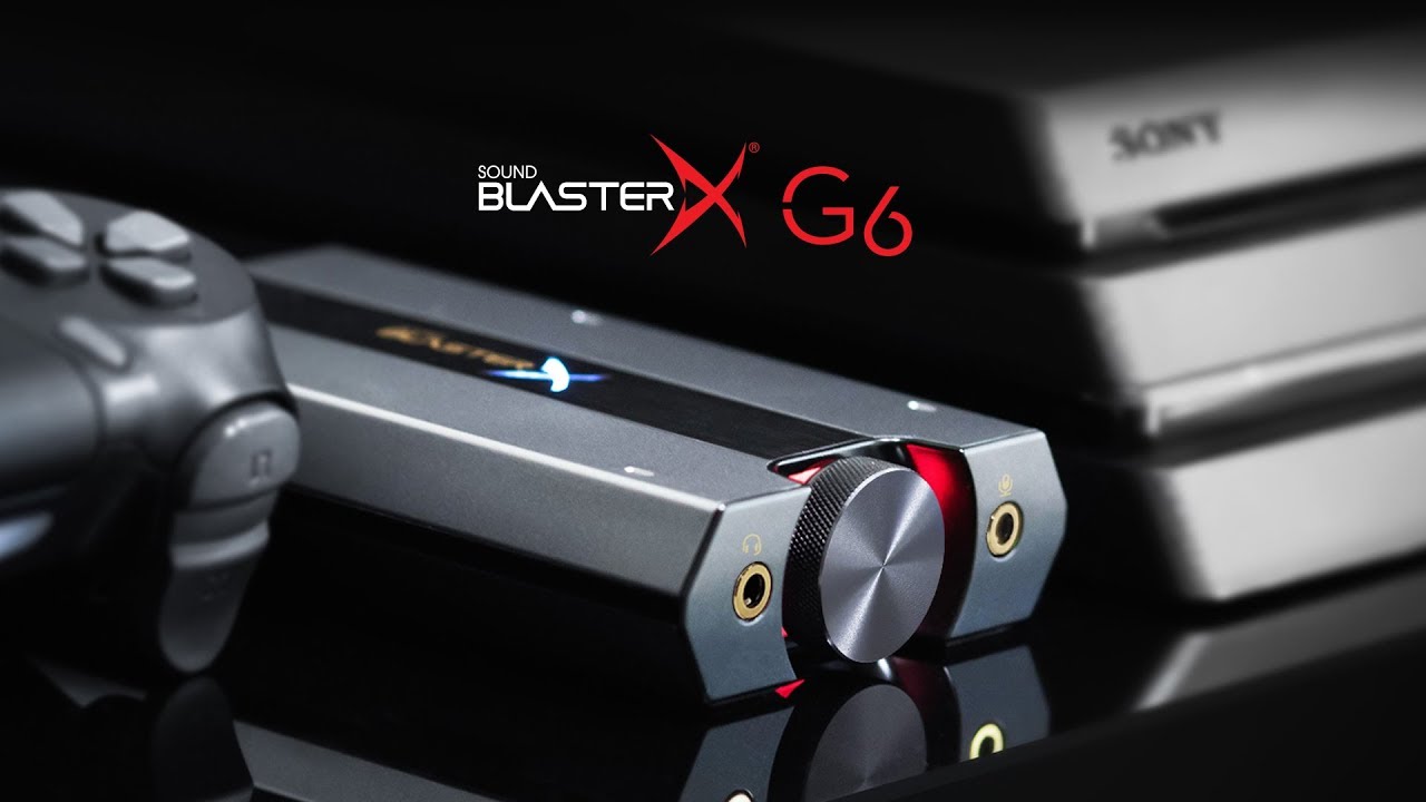 SoundBlasterX G6 Gaming Headphone Amp Review PS4 PlayStation Universe