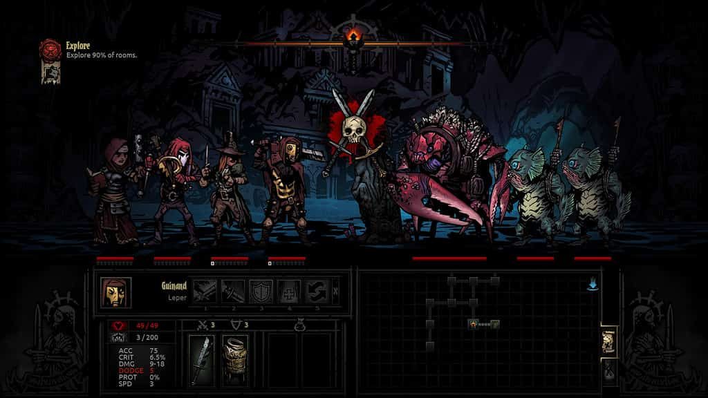 Best PS Vita Games Darkest Dungeon