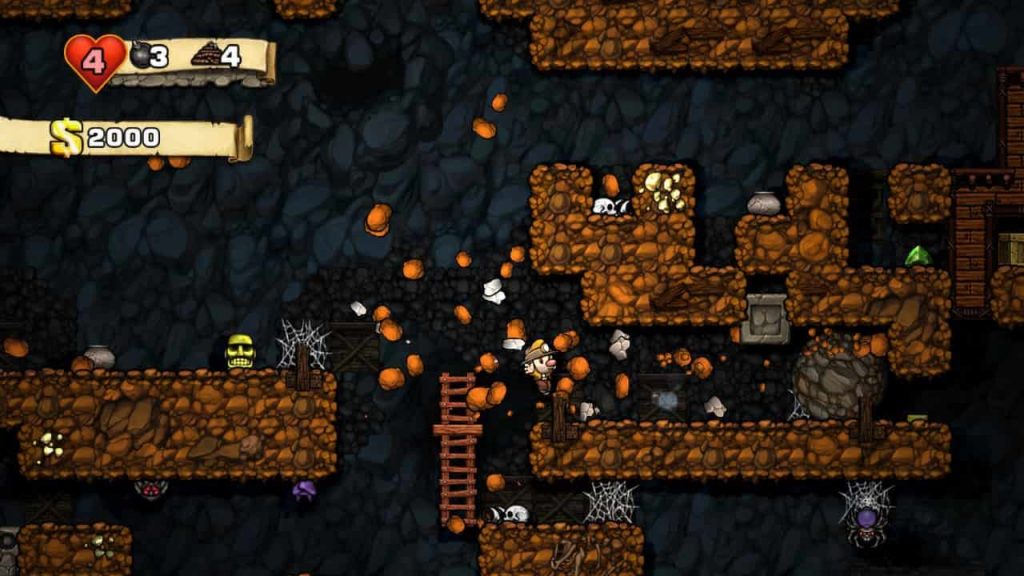 Best PS Vita Games Spelunky