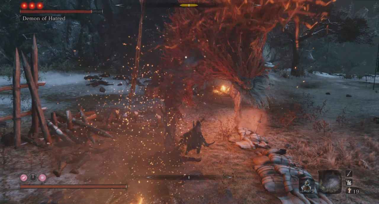 Sekiro: Shadows Die Twice Demon of Hatred Boss Guide - Ashina Outskirts