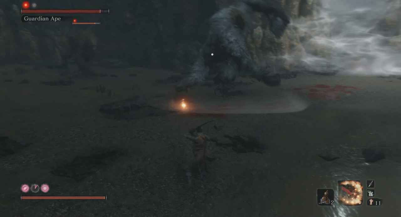 Sekiro: Shadows Die Twice Guardian Ape Boss Guide - Ashina Depths