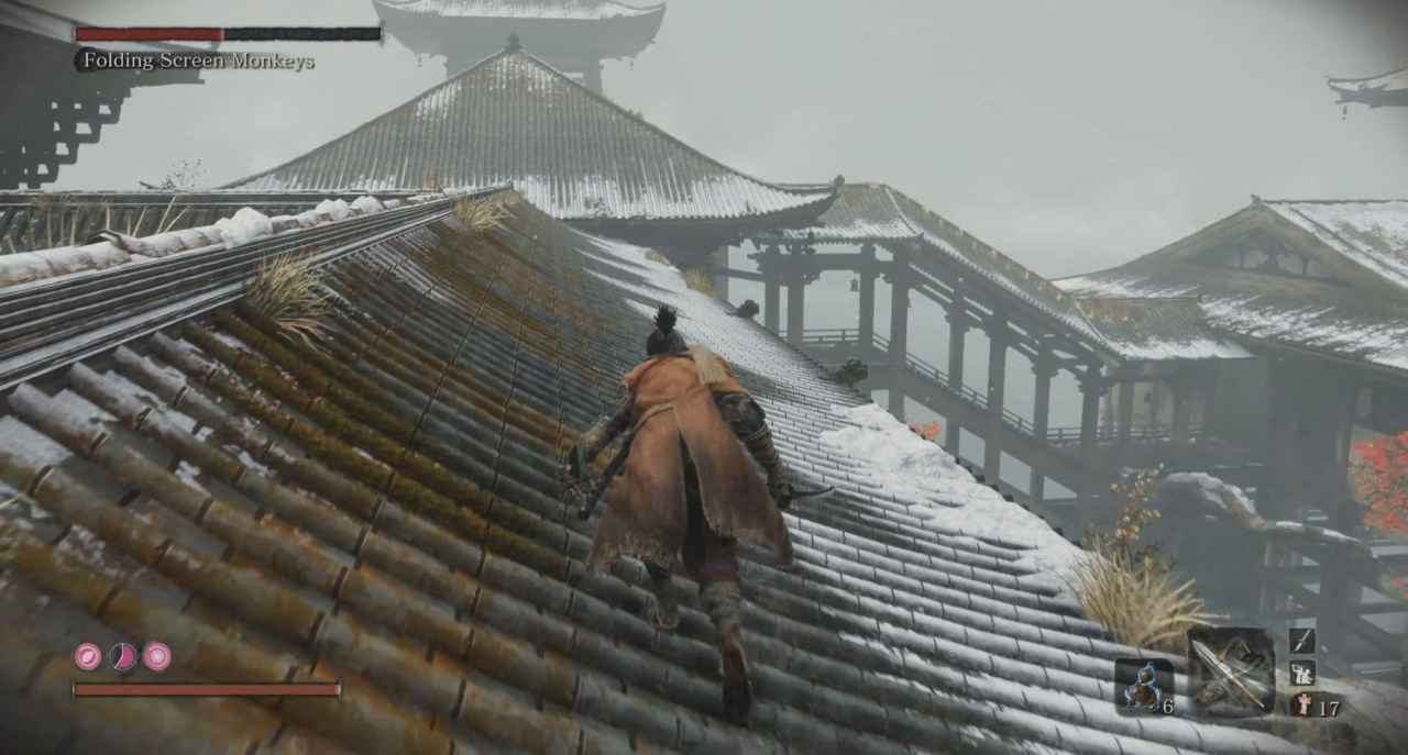 Sekiro: Shadows Sie Twice Folding Screen Monkeys Boss Guide - Senpou Temple, Mt. Kongo