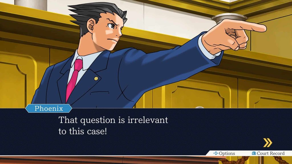 Phoenix Wright Ace Attorney Trilogy PS4 01