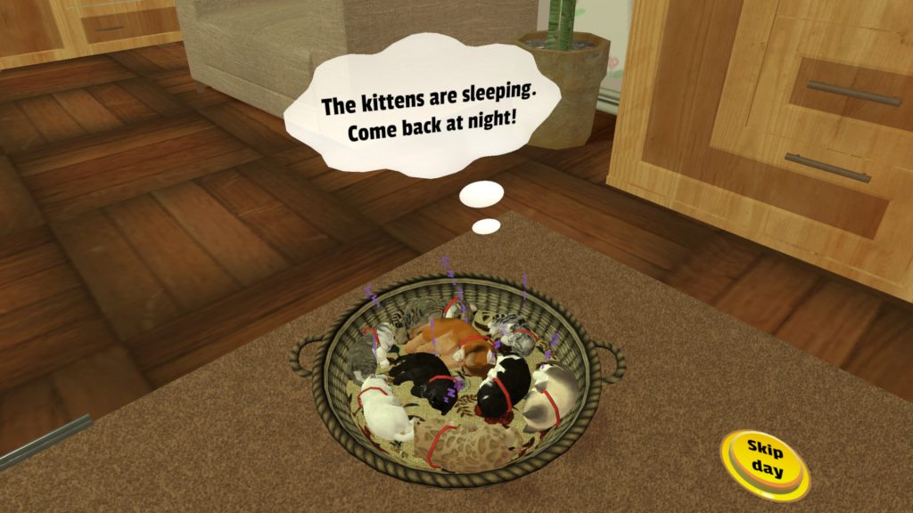 kittens in basket