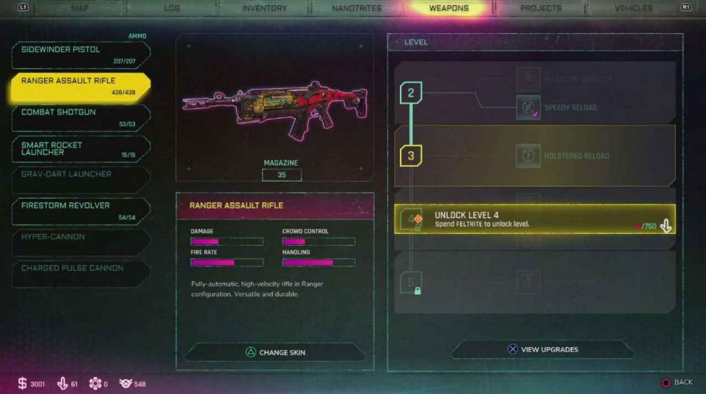 Rage 2: How To Upgrade Weapons, Feltrite & Weapon Core Mods Explained