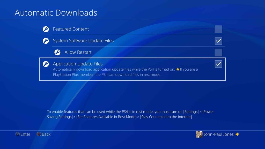 How To Turn On Auto Update On PS4 PlayStation Universe