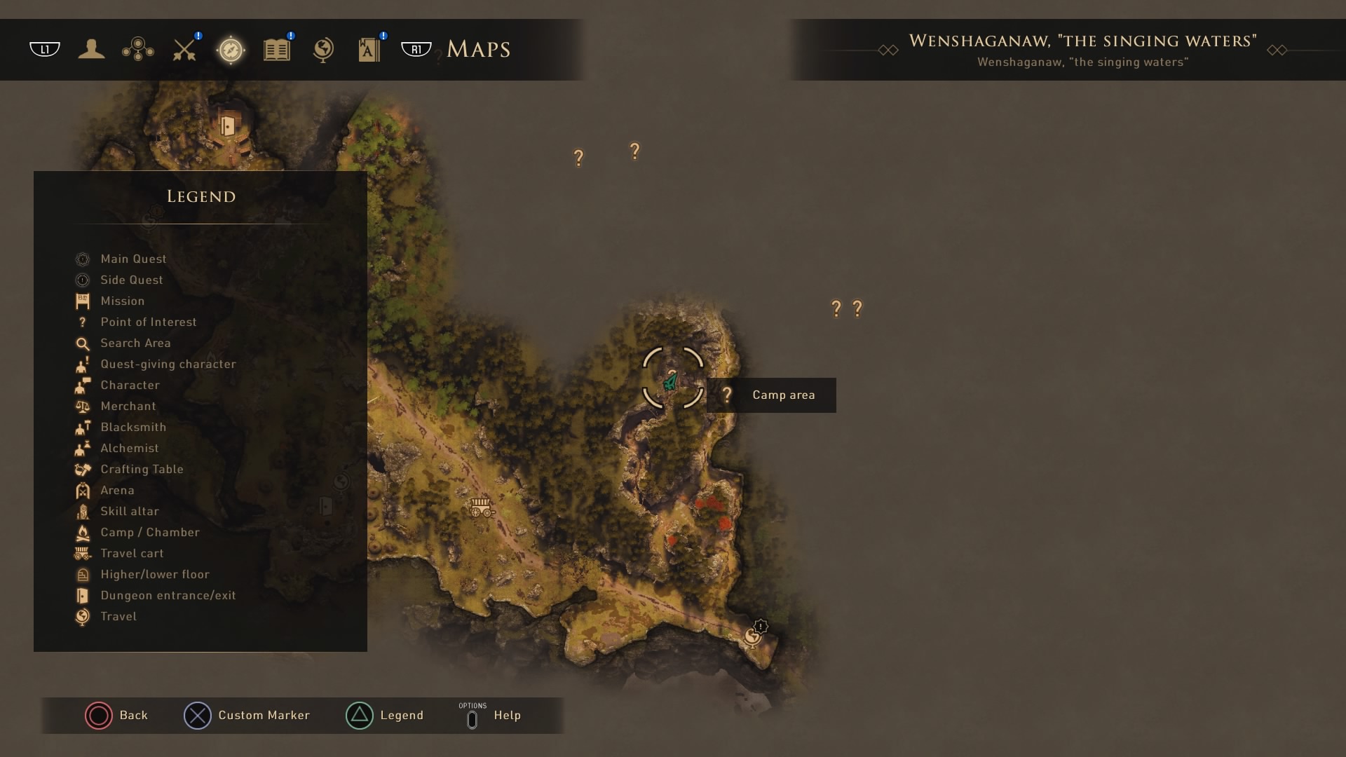Do you know how can I reach the last camp in Cwenvár The Tall Trees? : r/greedfall