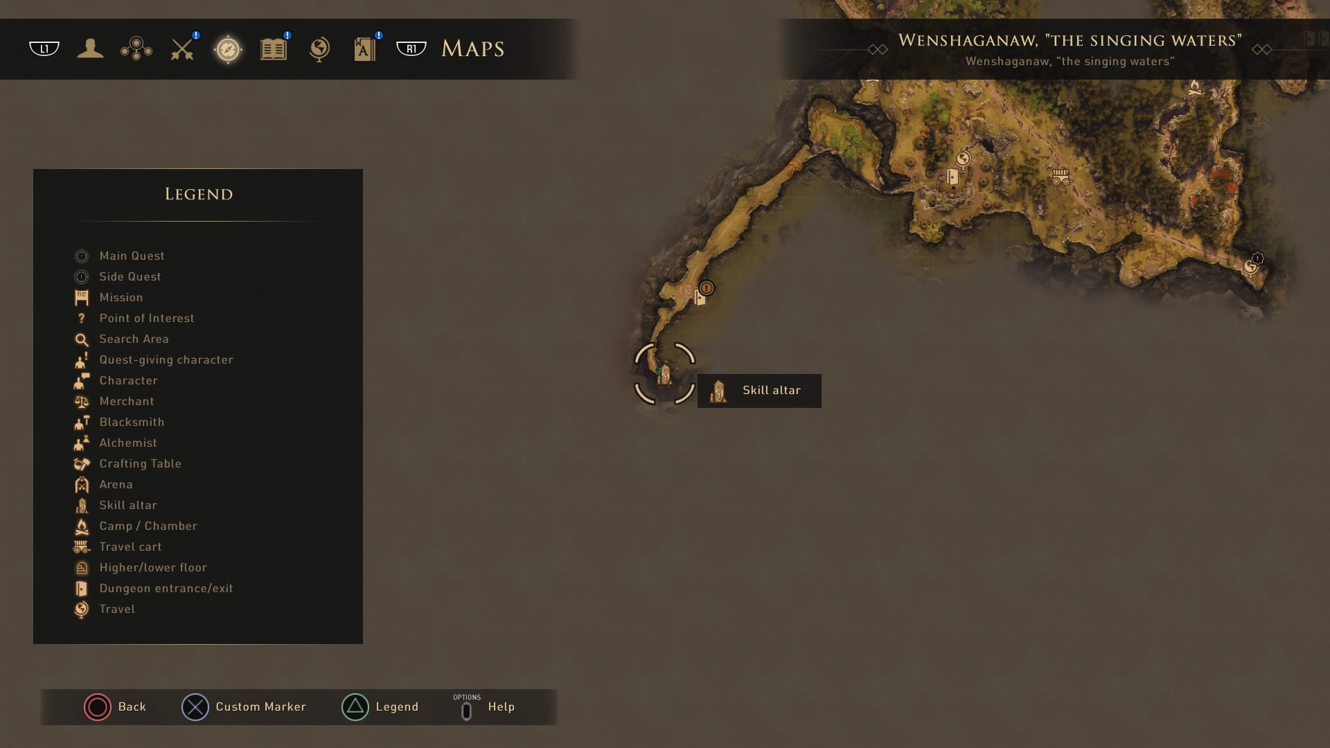 Greedfall: Wenshaganaw Skill Altar 03