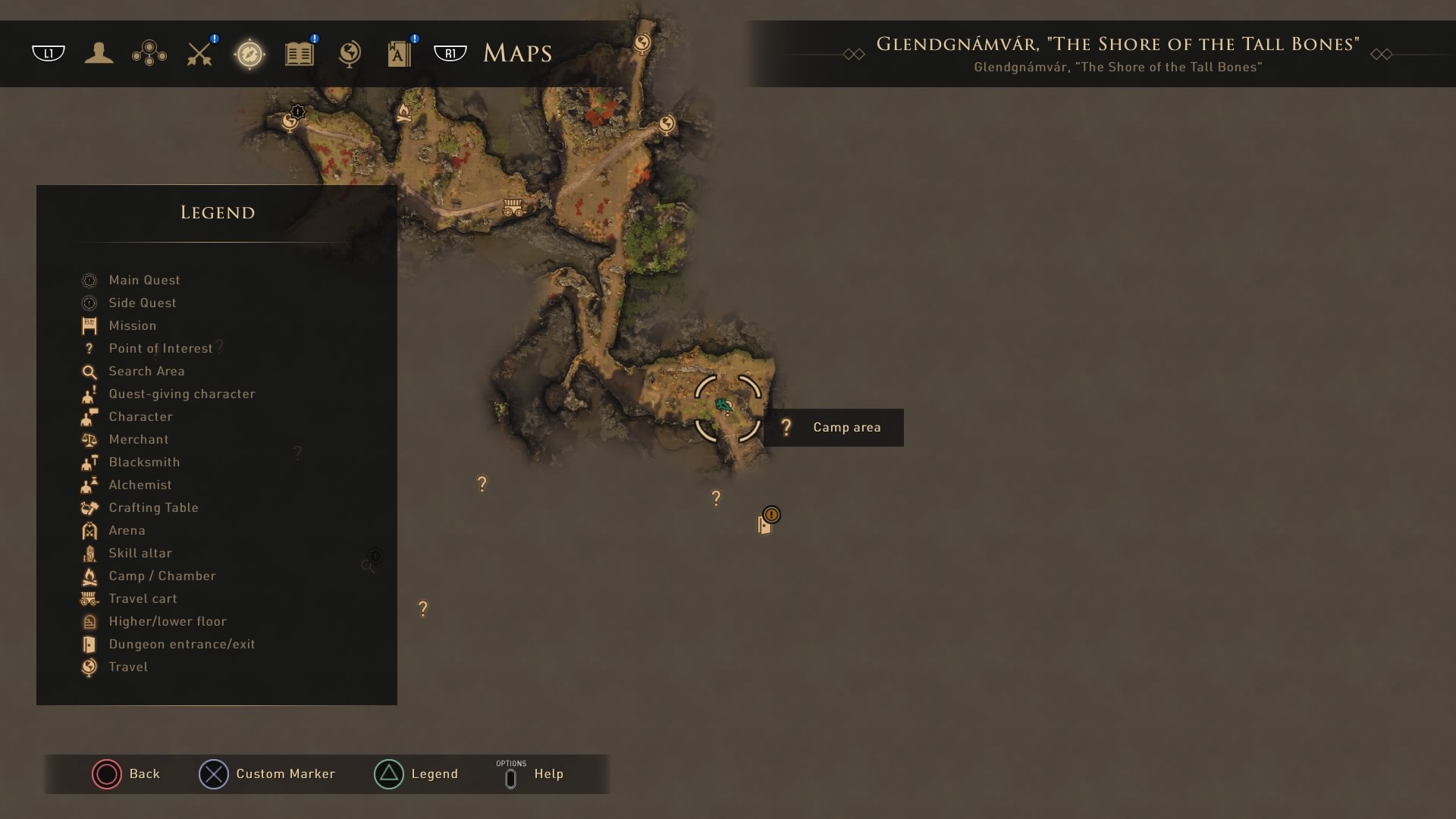 GreedFall: Glendgnamvar Camp 02