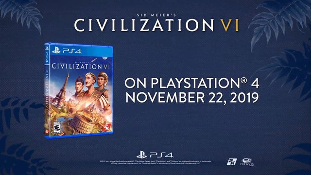 Civilization PS4 Release