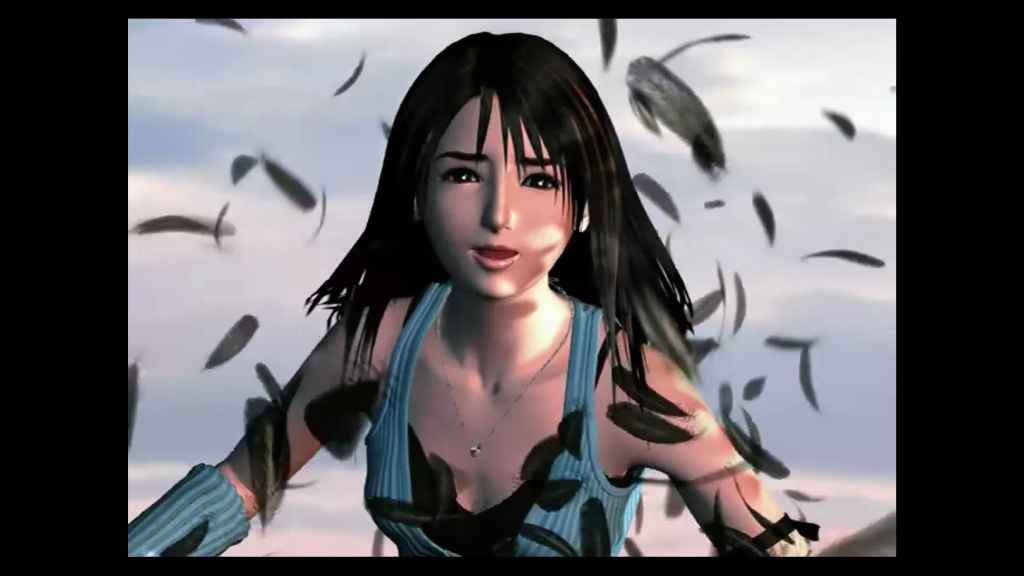 Rinoa rushes towards the screen